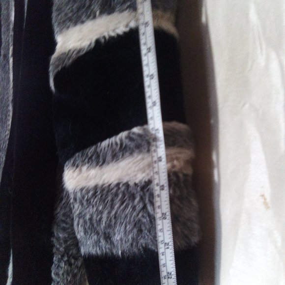 Rare Find "Saint Laurent" Faux Fur Coat - Picture 12 of 16